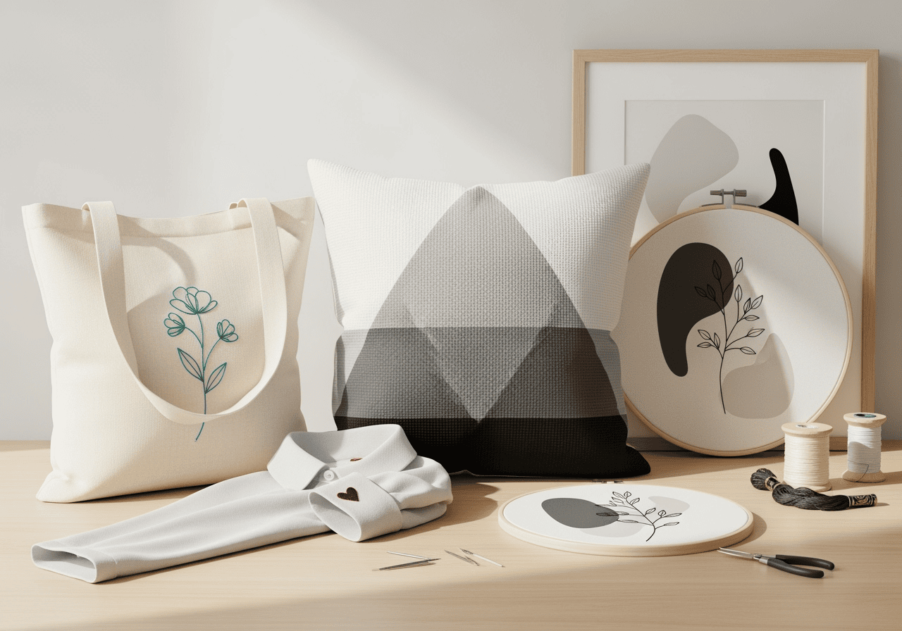 The Art of Minimalism: Simple Yet Stunning Embroidery Projects